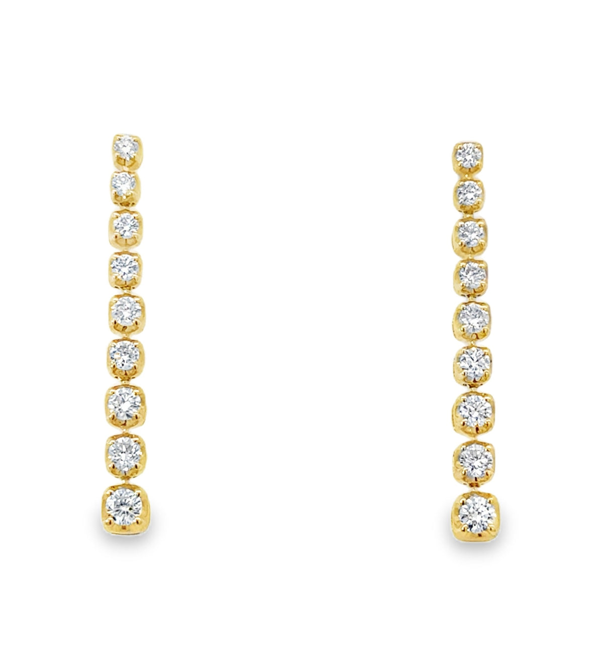 H.J. Namdar Diamond Dangle Earring