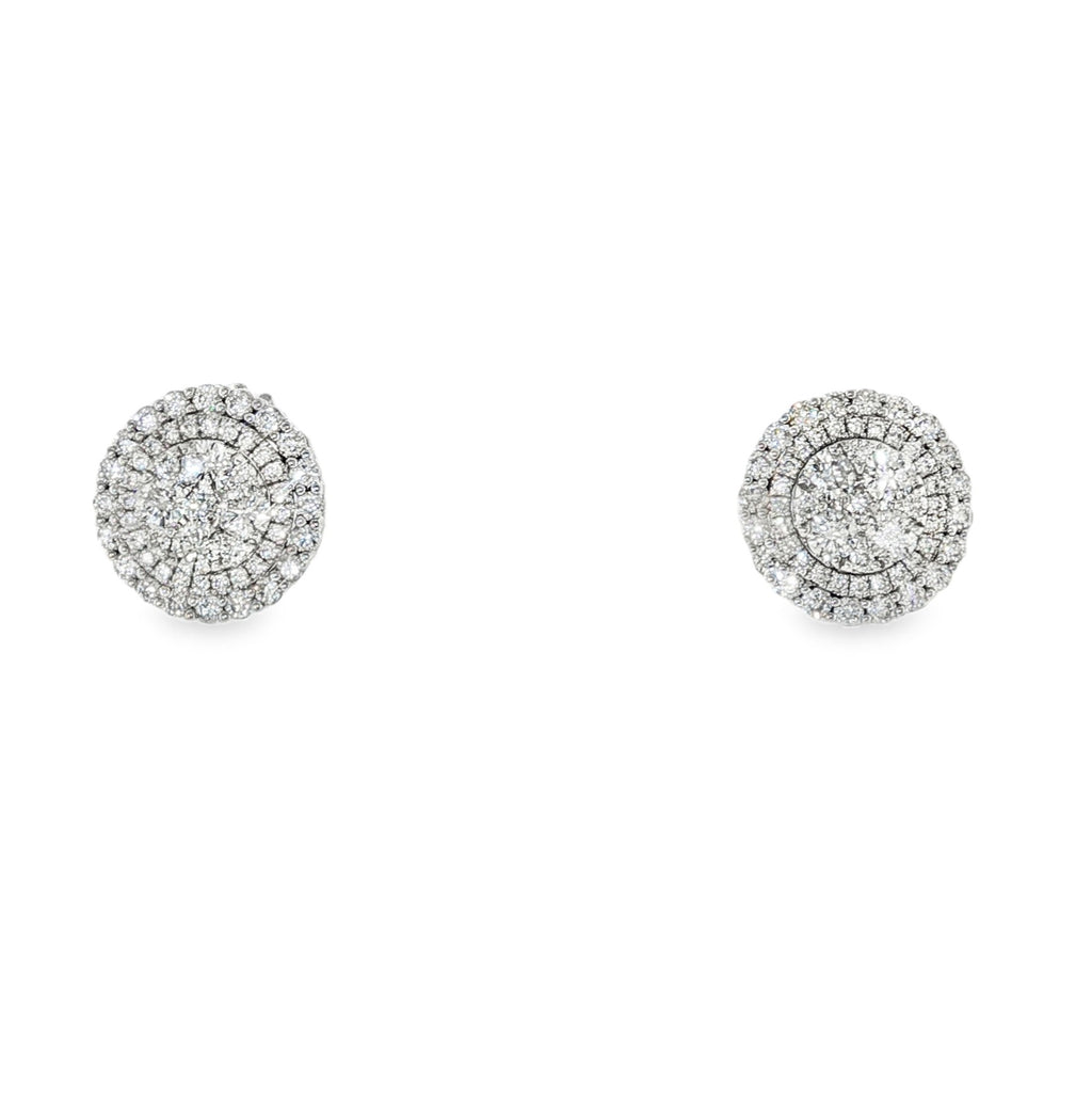 H.J. Namdar Diamond 3 Way Convertible Earrings, view 2