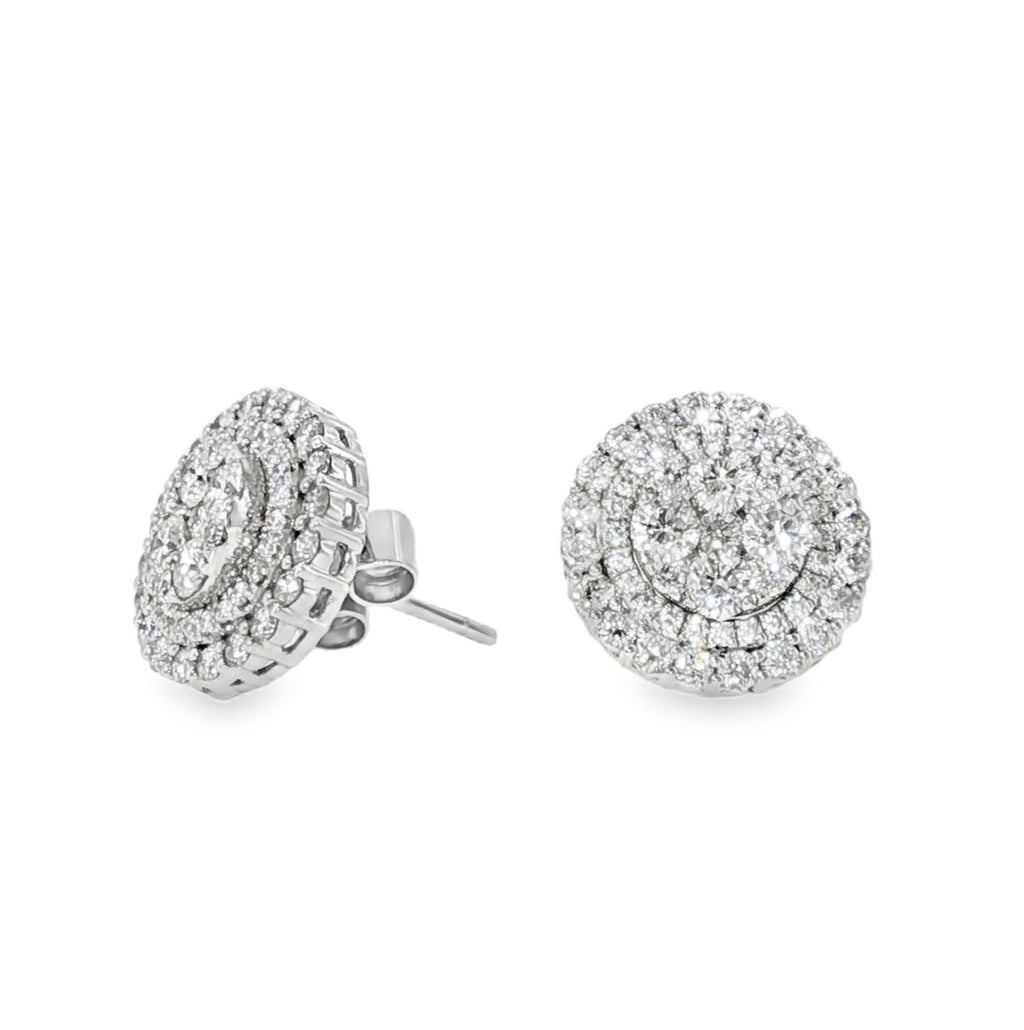 H.J. Namdar Diamond 3 Way Convertible Earrings
