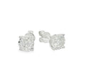 Paramount Gems Illusion Diamond Stud Earrings