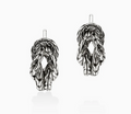 John Hardy Love Knot Hoop Earring, Sterling Silver, 13MM