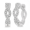 Ashi Diamond Diamond Swirl Huggies