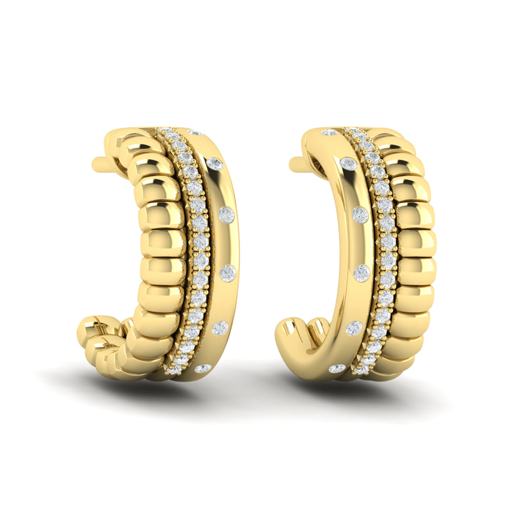 Vlora Jewels Triple Hoop Earrings