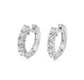 Arya's Collection Diamond Hoops
