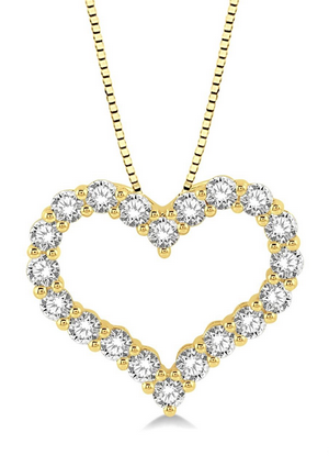 Heart Shape Diamond Fashion Pendant