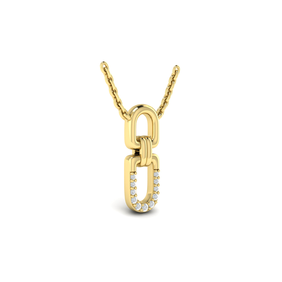 Vlora Jewels Silhouette Link Necklace