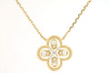 Royal Jewelry Manufacturing Diamond Clover Pendant