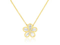 Royal Jewelry Manufacturing Diamond Flower Pendant