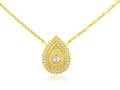 Royal Jewelry Manufacturing Diamond Fashion Pear Pendant