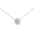 Bezel Diamond Pendant