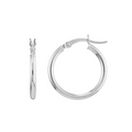 Midas Polished Hoop Earrings