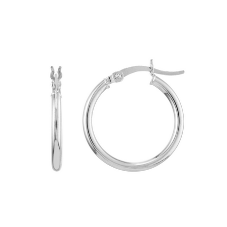 Midas Polished Hoop Earrings