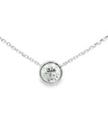 Diamond Bezel Pendant