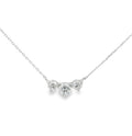 Unison Jewelry Diamond Three Stone Pendant
