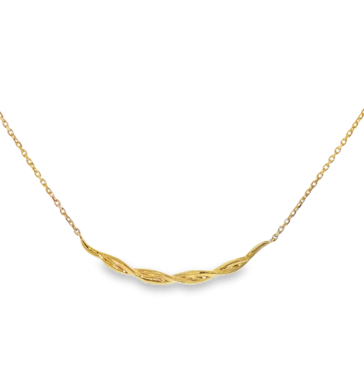 H.J. Namdar Diamond Smile Twist Necklace