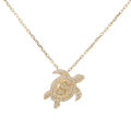 F J KASHI Diamond Turtle Pendant
