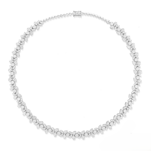Ashi Diamond Couture Fiori Floral Riviera Necklace