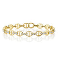 Shy Creations Open Link Diamond Bracelet