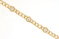 Royal Jewelry Manufacturing Diamond Bezel Chain Bracelet