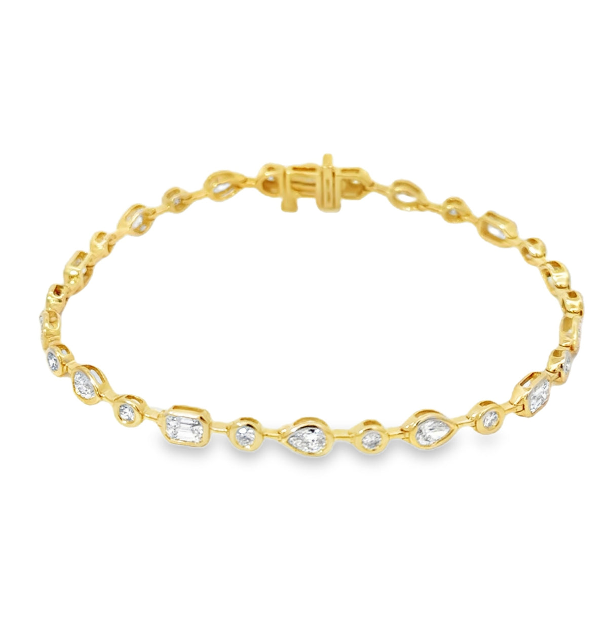 REKO Enterprises Diamond Bezel Bracelet