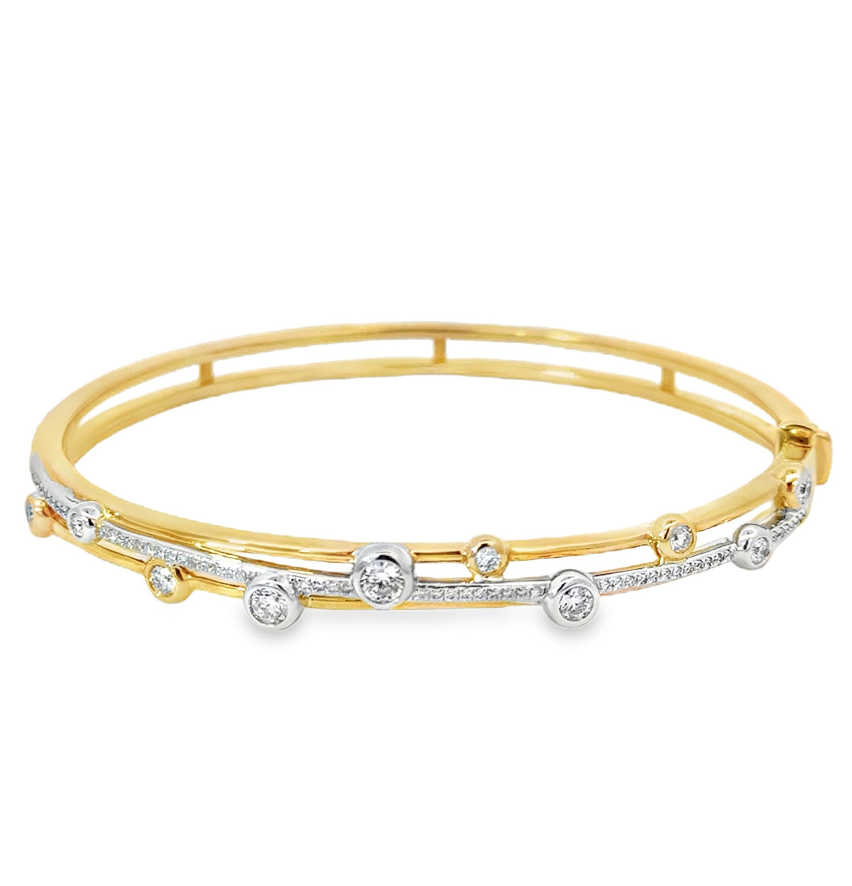 H.J. Namdar Bezel Station Bangle