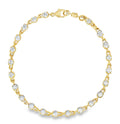 IDD Diamond Link Tennis Bracelet