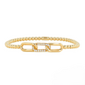 Ashi Diamond Couture Duchess Link Stretch Bracelet