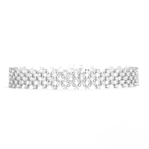 Ashi Diamond Couture Silk Bracelet
