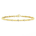 Bead Bijoux Bezel Diamond Fashion Bracelet