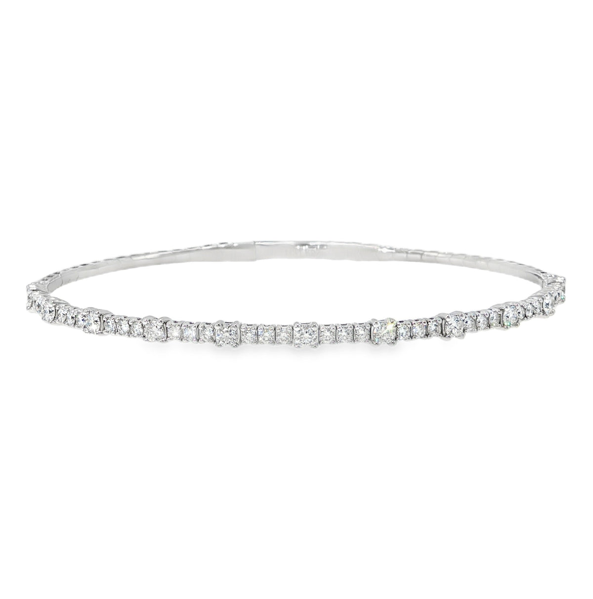 Diamond Flexi Bangle