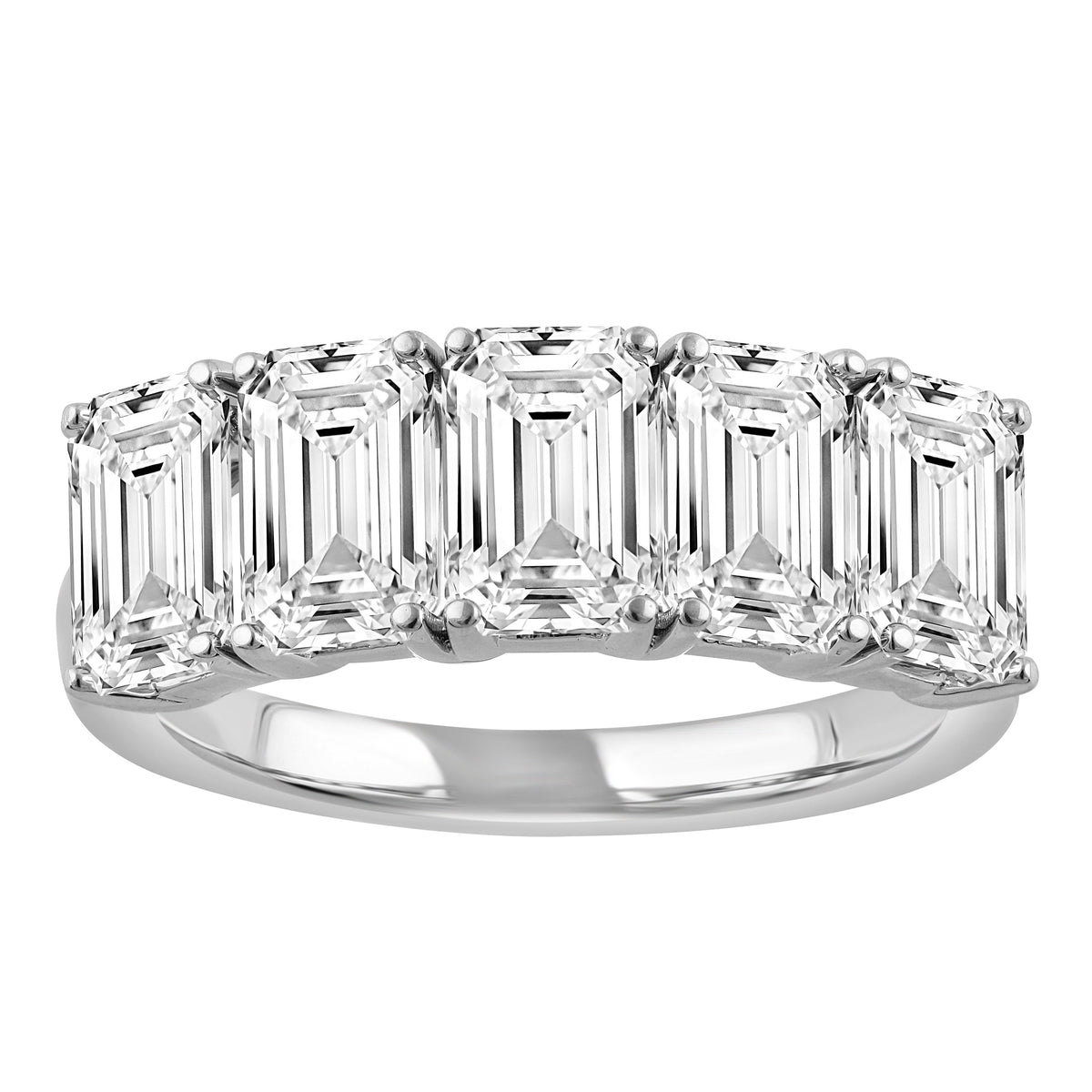 Mercury Ring Lab Grown Diamond Five Stone Ring
