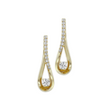 Chatham Created Gems & Diamonds Lab Grown Diamond Drop Earrings