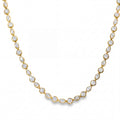Paramount Gems Lab Grown Diamond Bezel Tennis Necklace