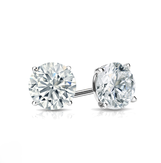 Smiling Rocks Lab Grown Diamond Solitaire Earrings