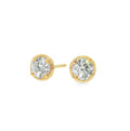 Bezel Lab Grown Studs