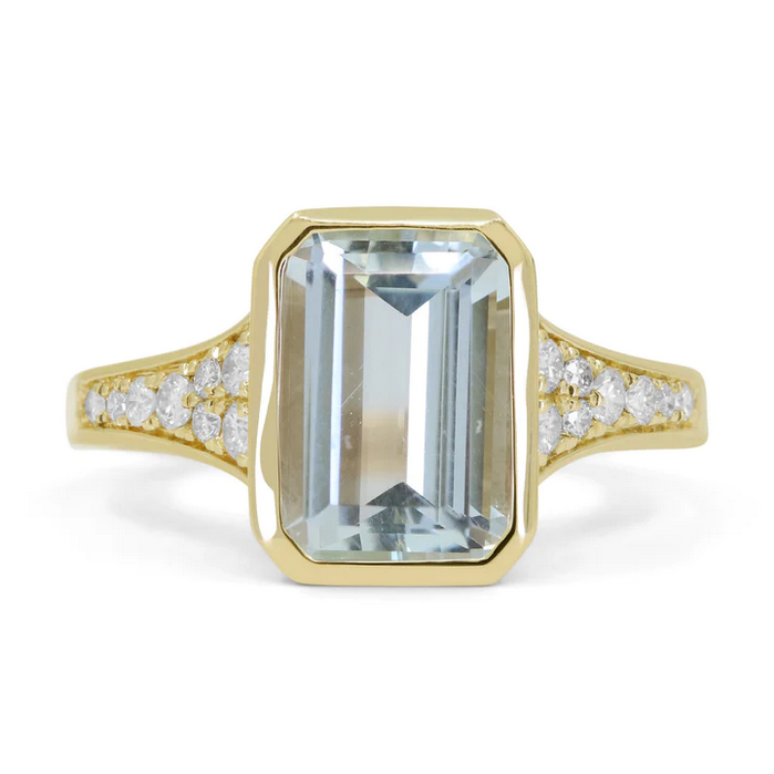Madison L Designs Aquamarine Ring