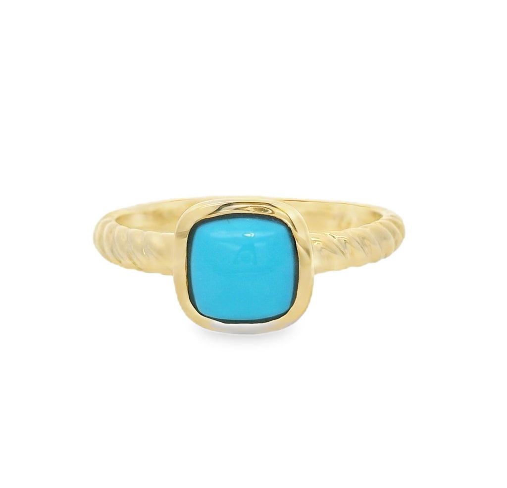 Raymond Mazza Turquoise Ring
