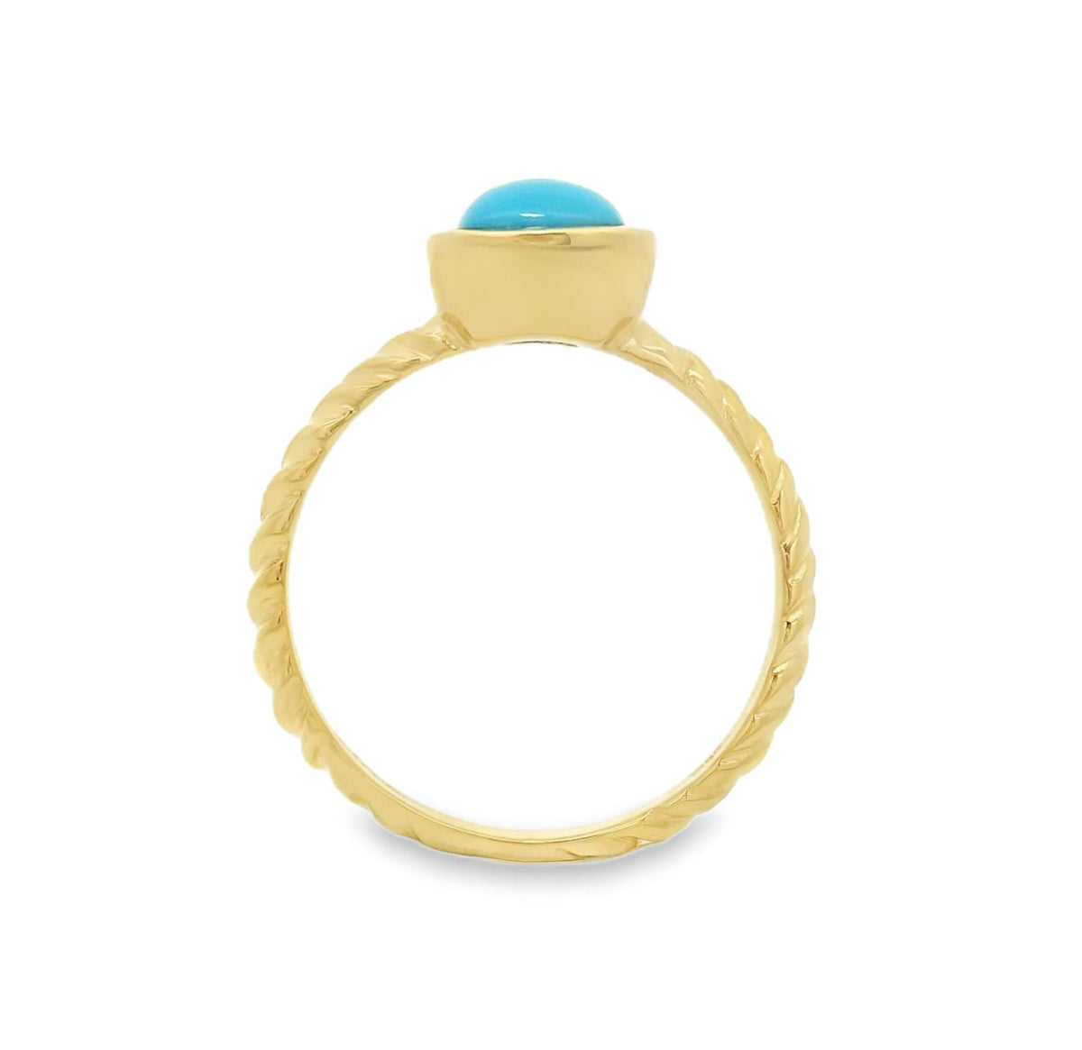 Raymond Mazza Turquoise Ring, view 3