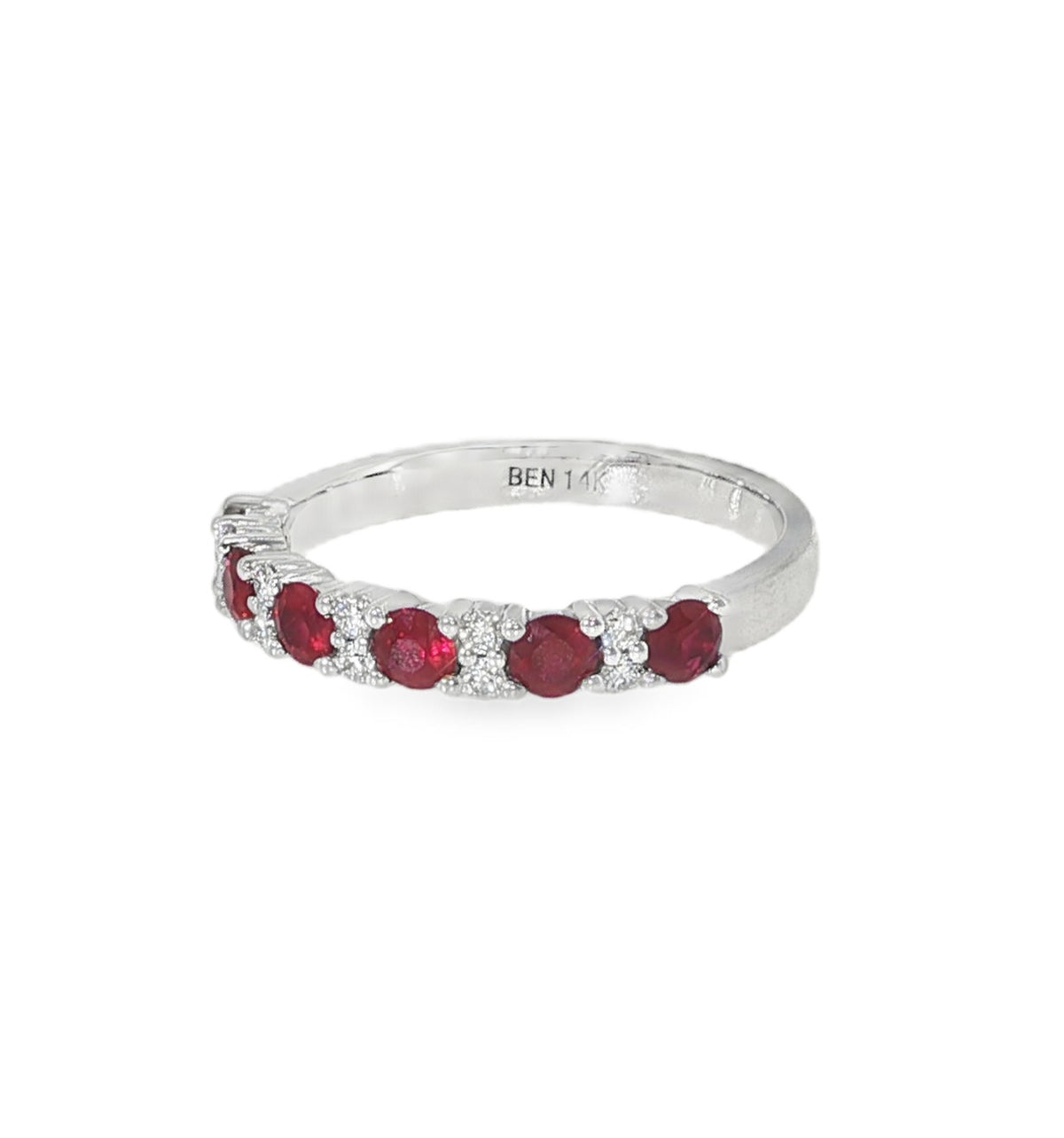 H.J. Namdar Ruby and Diamond Band