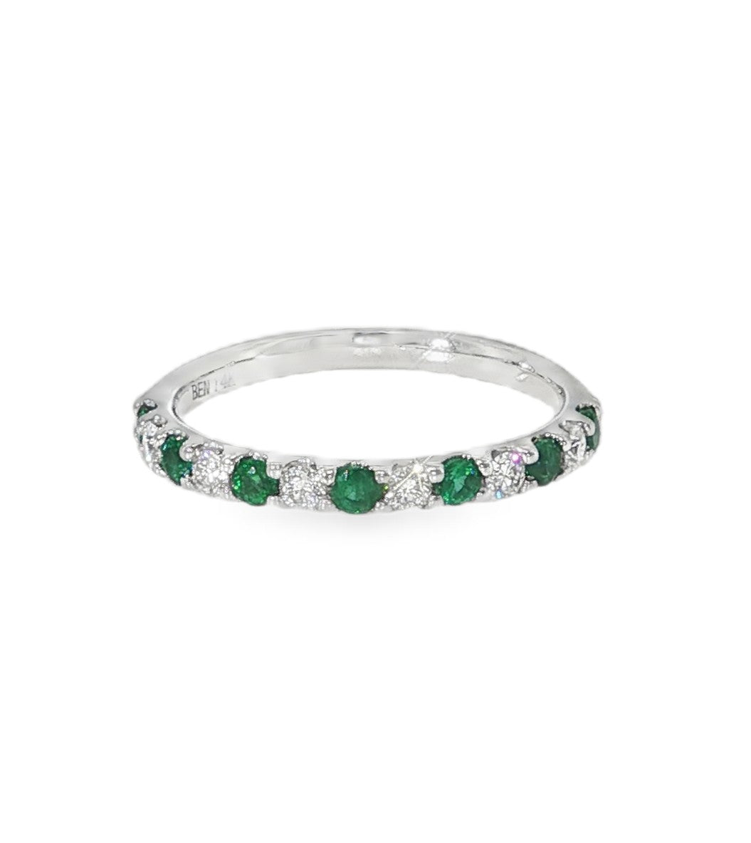 H.J. Namdar Emerald and Diamond Band