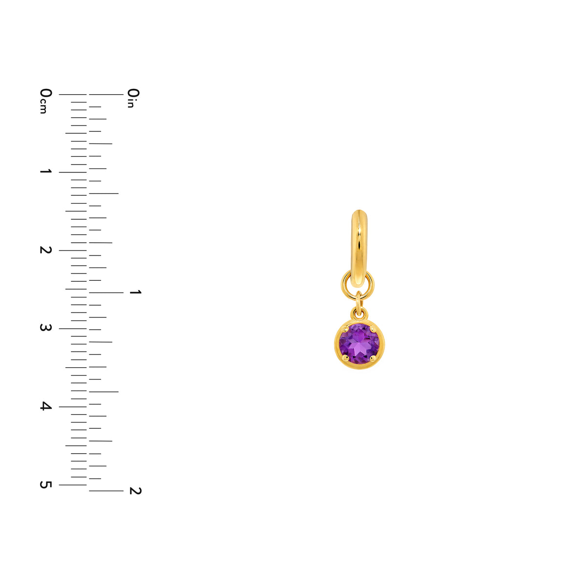 Amethyst Drop Earrings