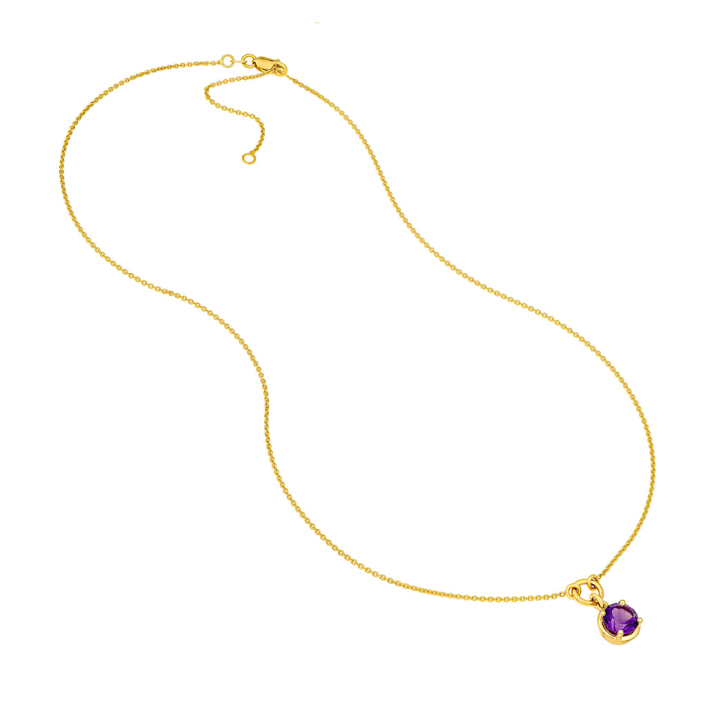 Amethyst Frame Pendant
