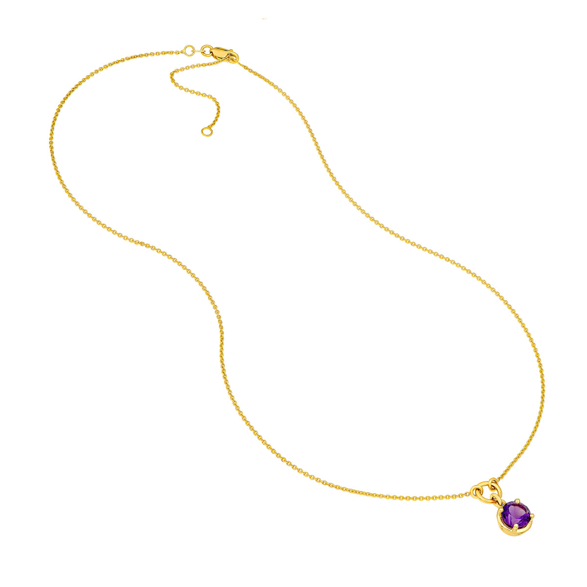 Amethyst Frame Pendant