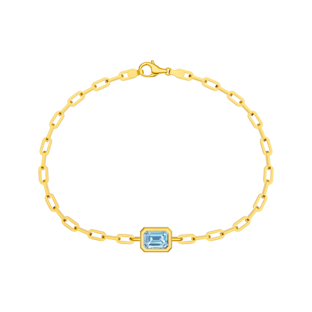 Midas Emerald Sky Blue Forzentina Bracelet