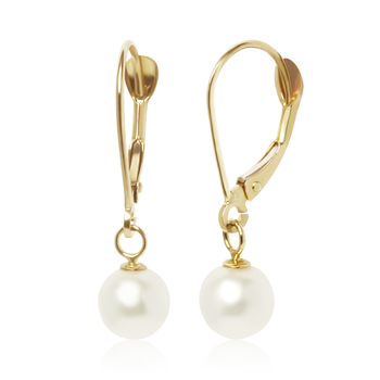 Carla 14k Pearl Drop Earrings