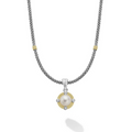 LAGOS Pearl Diamond Caviar Necklace
