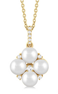 Pearl and Diamond Pendant