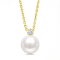 Ashi Diamond Pearl & Diamond Pendant