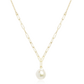 Carla Baroque Pearl Drop Pendant