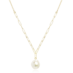 Carla Baroque Pearl Drop Pendant